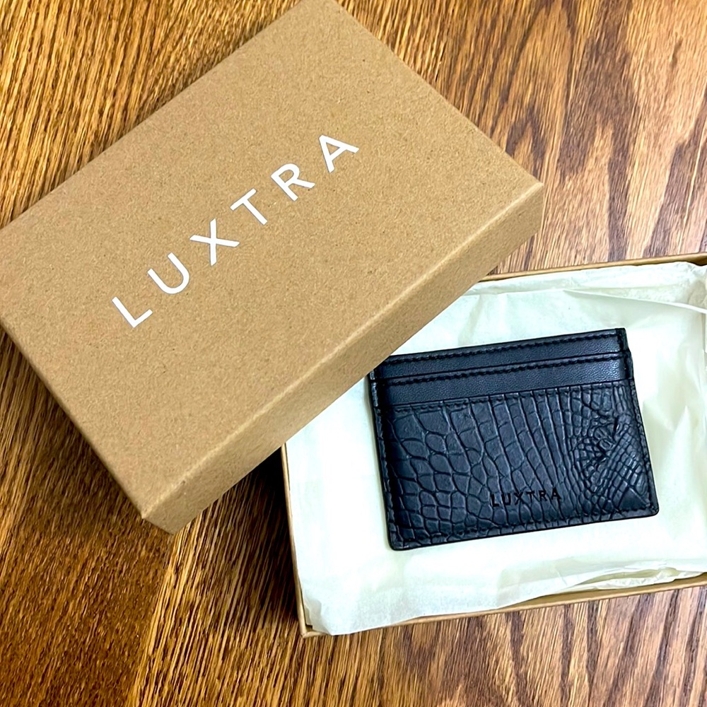 Vegan Mango Leather Card Holder